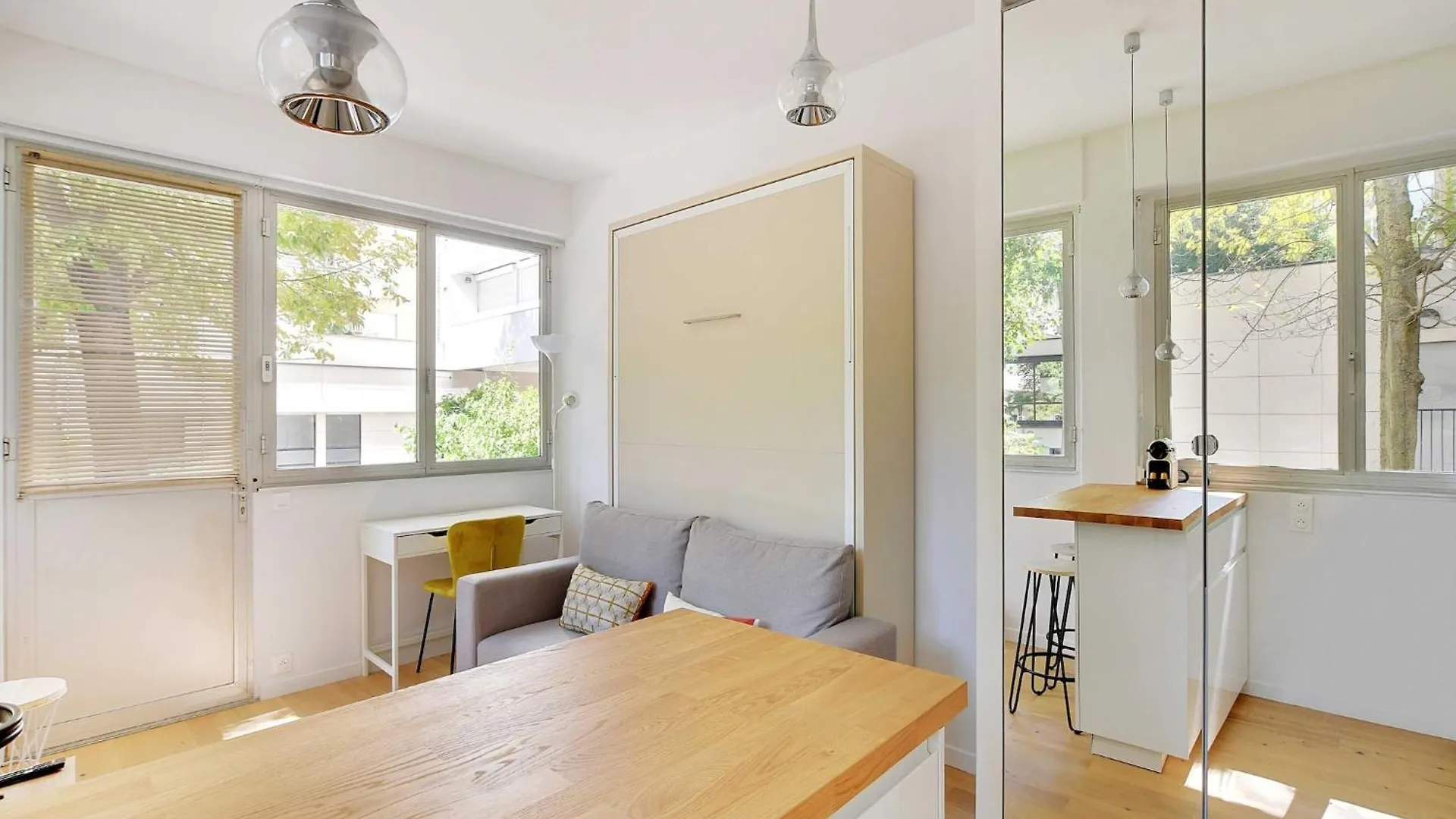 Quiet Studio - Victor Hugo Dauphine - Mobility Lease Paříž Apartmán